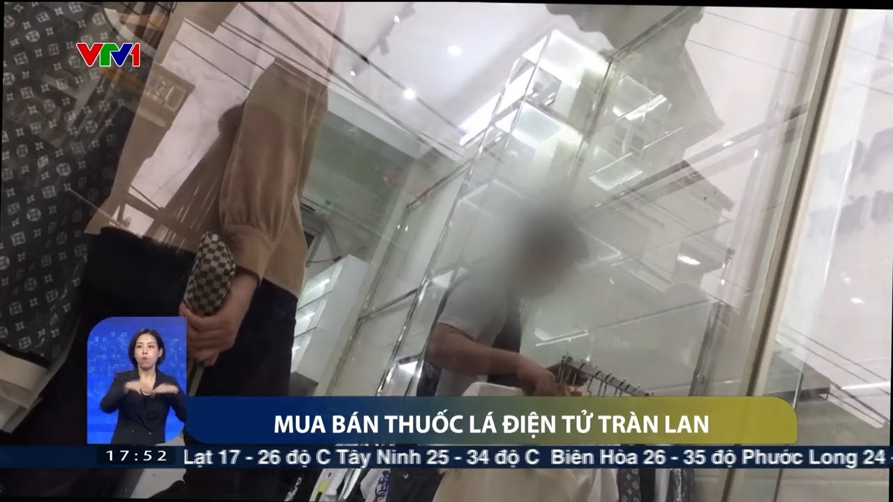 Thuốc lá điện tử - Mua bán dễ như mua rau ngoài chợ | VTV24