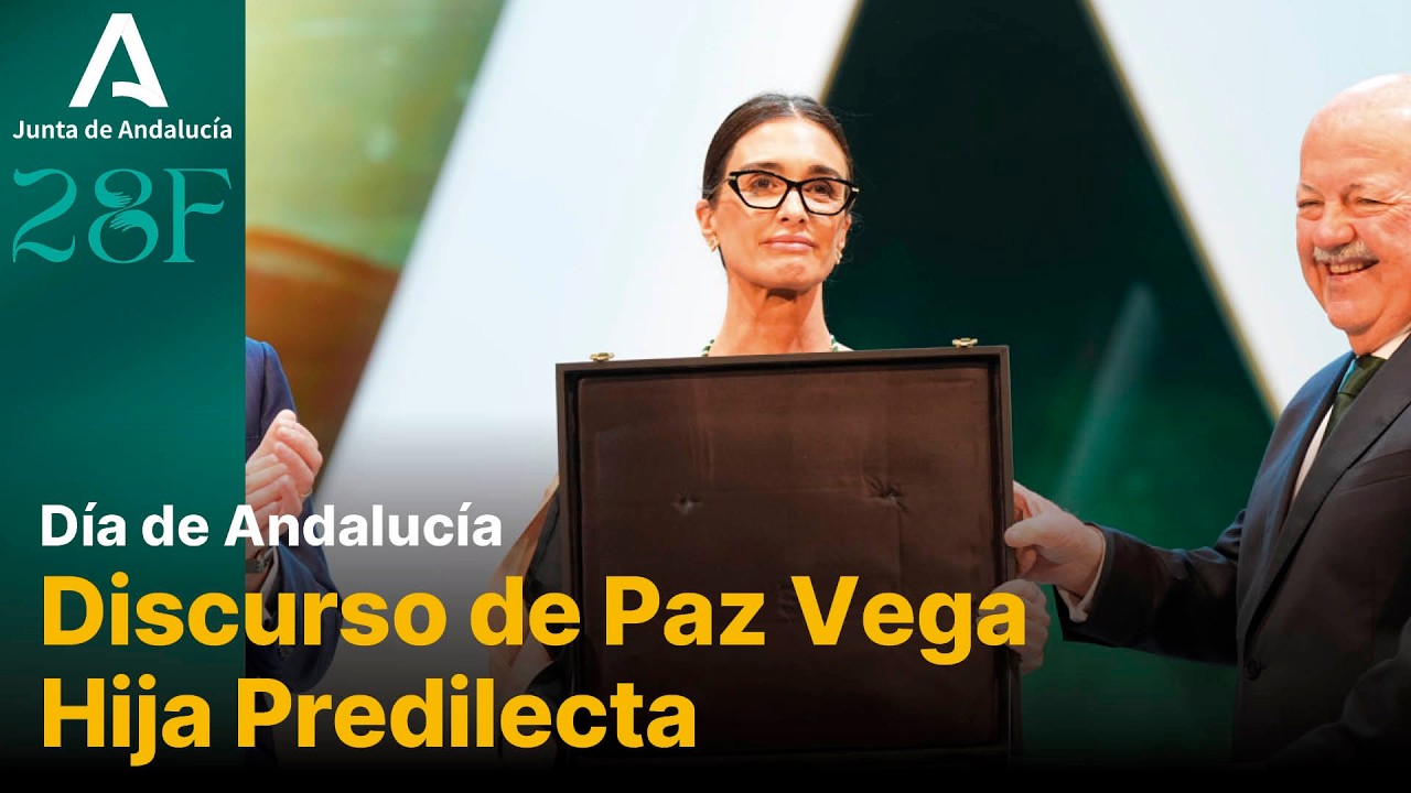 Paz Vega, Hija Predilecta de Andalucía