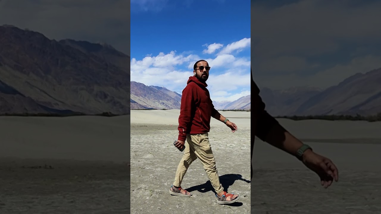Sumoor Sand dunes ⏐better than Hunder sand dunes⏐free of crowd and pristine. #traveller #ladakh