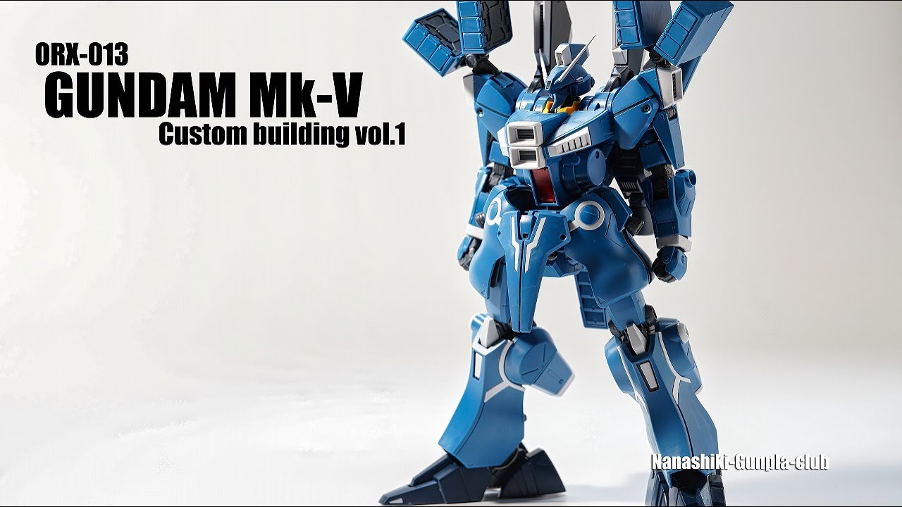 ガンプラ全塗装：MGガンダムMk-V vol.1[Gunpla allpaint build W.I.P GUNDAM mk-V vol.1]EngSub