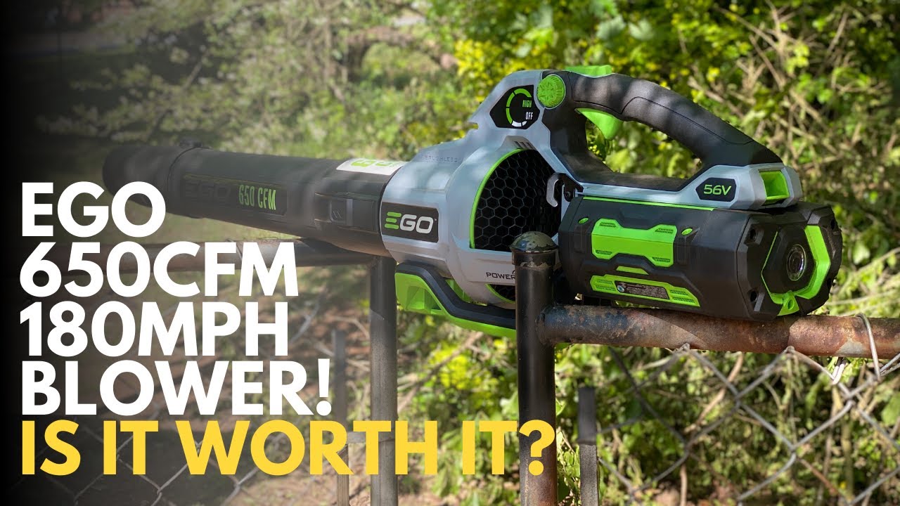 Is It Worth It? EGO Power+ 650CFM | 180MPH | 56V 5.0Ah Lithium-Ion | Cordless Blower!