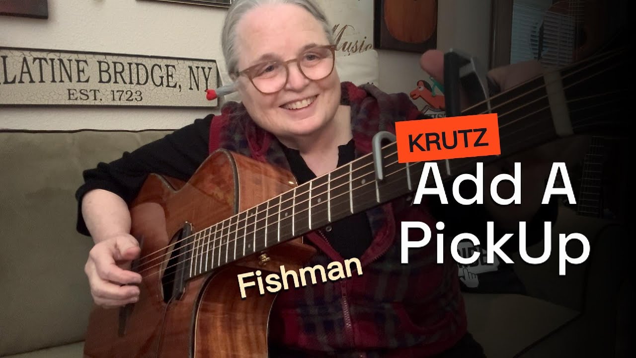 Review: KRUTZ Apex Guitar With FISHMAN Pickup  ** BONUS: G7th Partial Capo ** AWESOME TONE