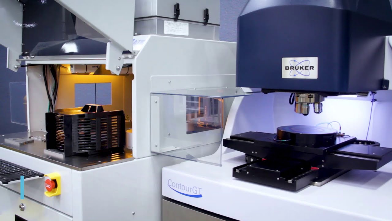 Wafer Metrology Measurement Tool Automated Semiconductor Wafer Handling Demo