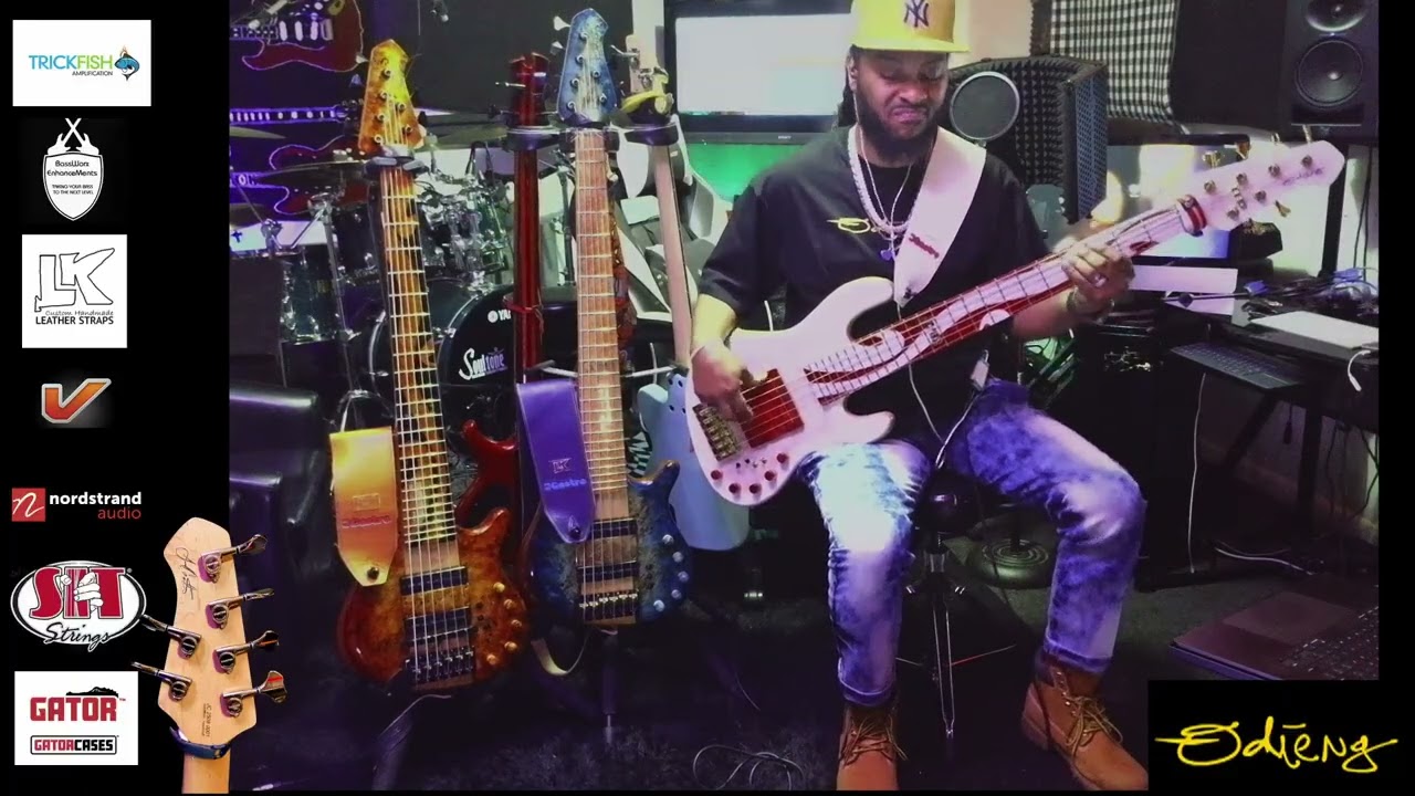 Bass Demo: @odiengcustom830 JC' 82  V3 Signature Jazz Bass- Old School Funk Medley