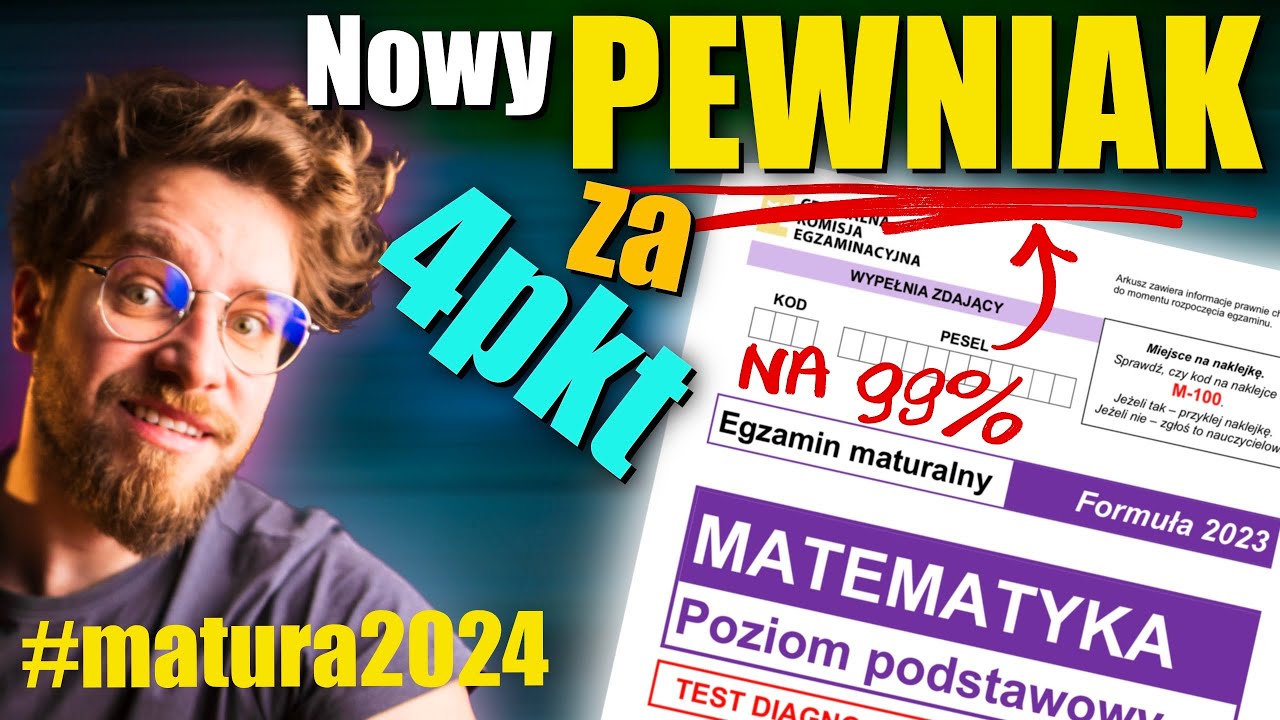 TO BĘDZIE NA MATURZE 2024❗️Optymalizacja na maturze podstawowej za 4 punkty❗️