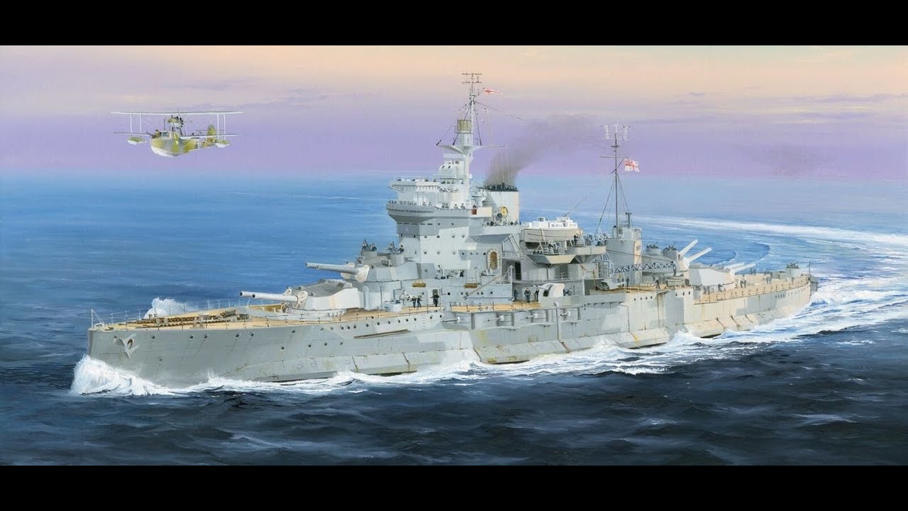 Trumpeter 1/350 Scale HMS Warspite, In-Box Review