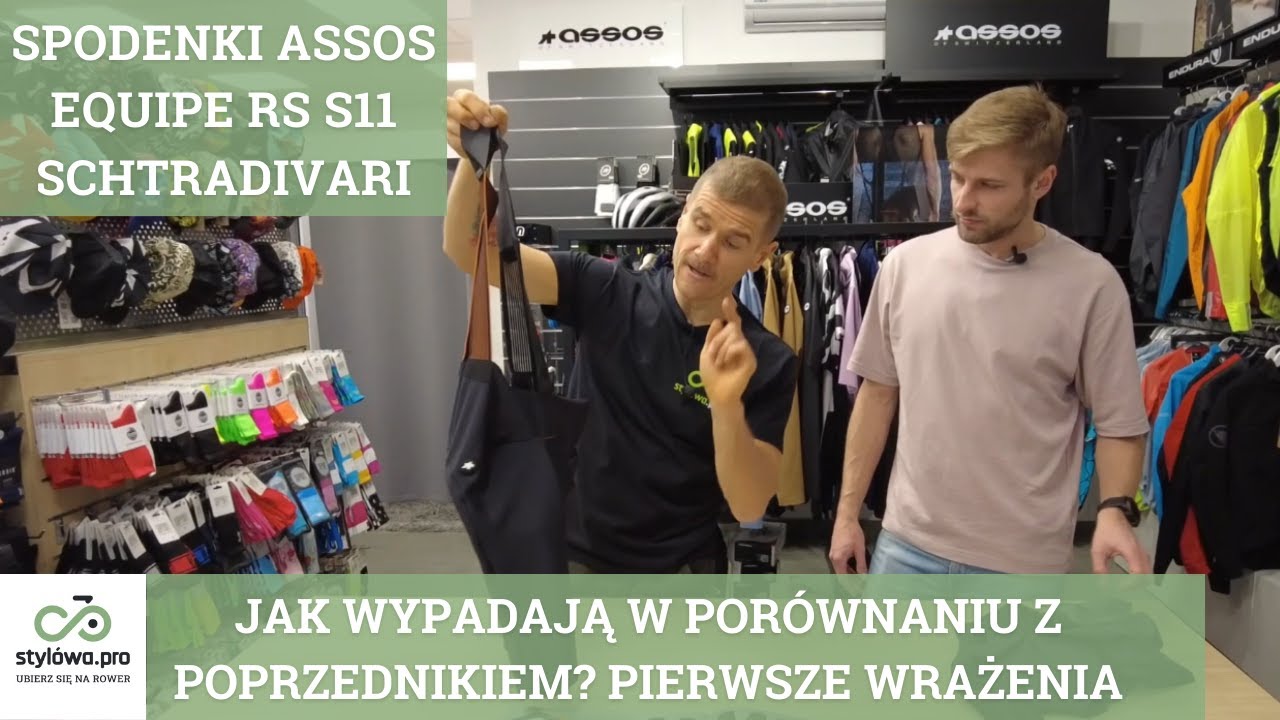 NOWE SPODENKI ASSOSA. EQUIPE RS S11 Schtradivari - co nowego oferują najbardziej zaawansowne bibsy