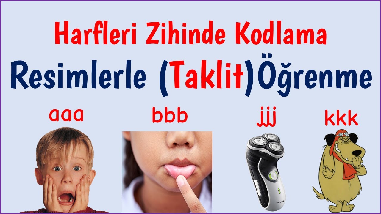 Sesleri Taklit ile Öğrenme - Dil Konuşma ve 1. sınıf Öğrencileri