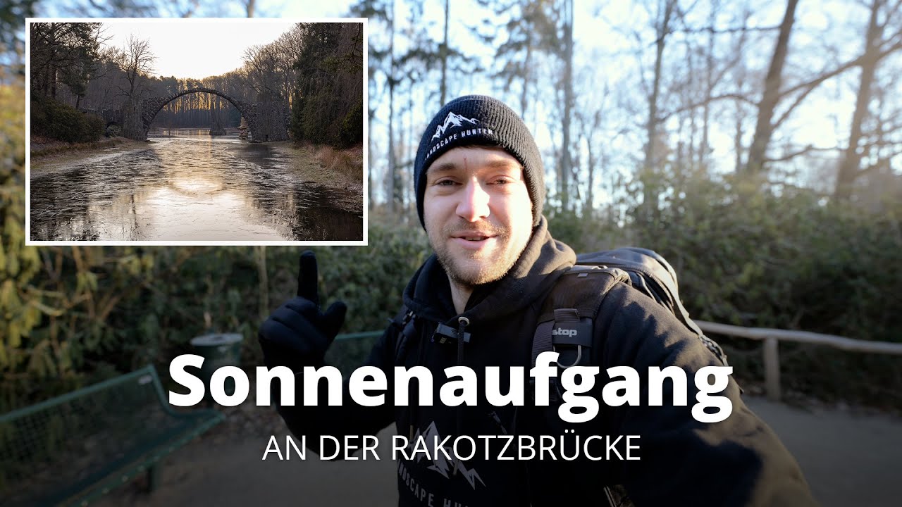 Fotografieren an der Rakotzbrücke zum Sonnenaufgang mit @lichtbildidealisten