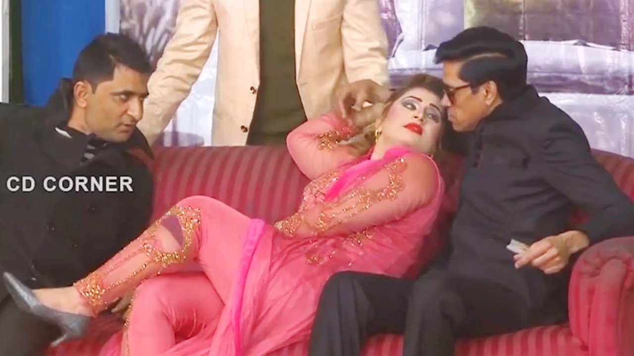 Amjad Rana with Laiba Khan and Goshi 2 | Comedy Clip | Stage Drama 2021 | Punjabi Stage Drama