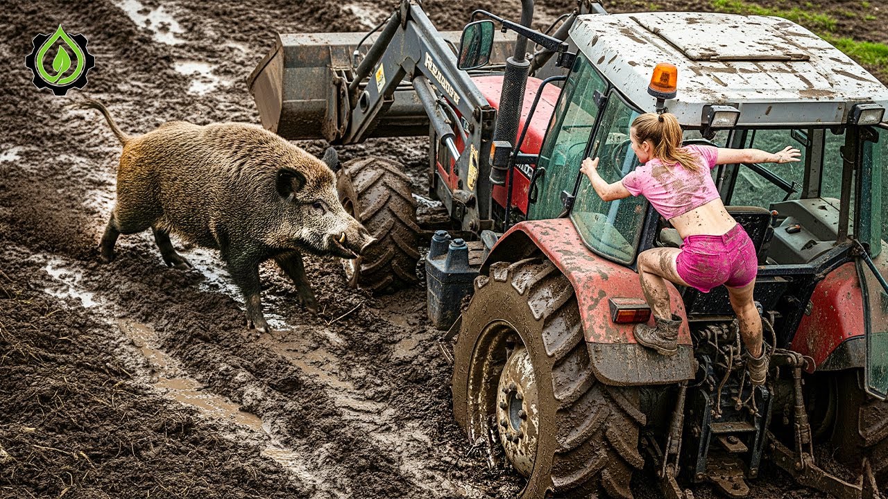 Extreme Tractor Stuck In Mud Compilation | Amazing Tractor Operator Skills #6