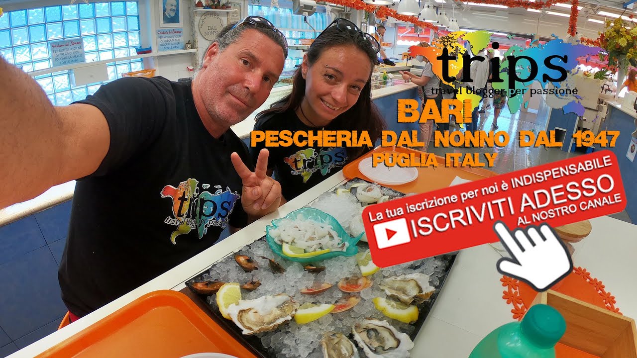 Pesce Crudo Bari Pescheria dal Nonno dal 1947 Italy