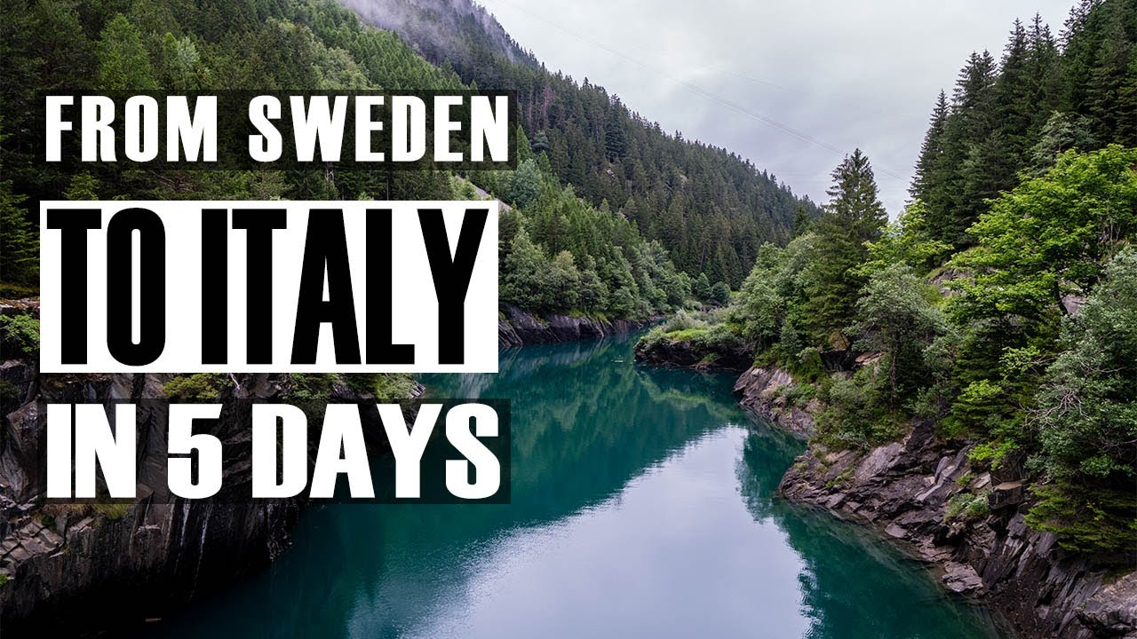SWEDEN TO ITALY IN 5 DAYS | Travel Vlog