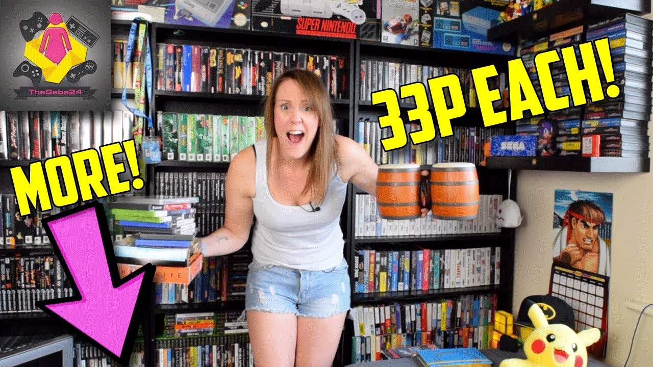 JACKPOT Retro Game Haul CHEAP Game Cube Games | 33p PER GAME!! | TheGebs24
