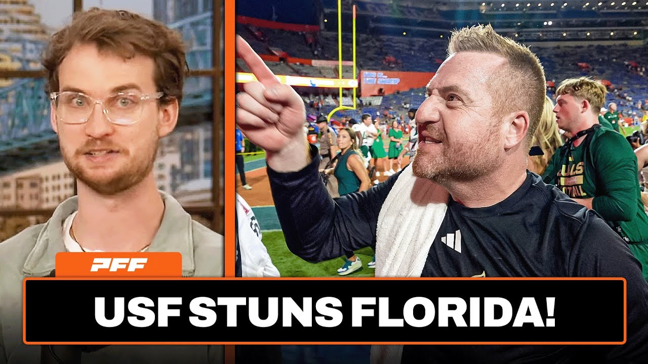 USF vs. Florida Review | PFF Grade Release Show