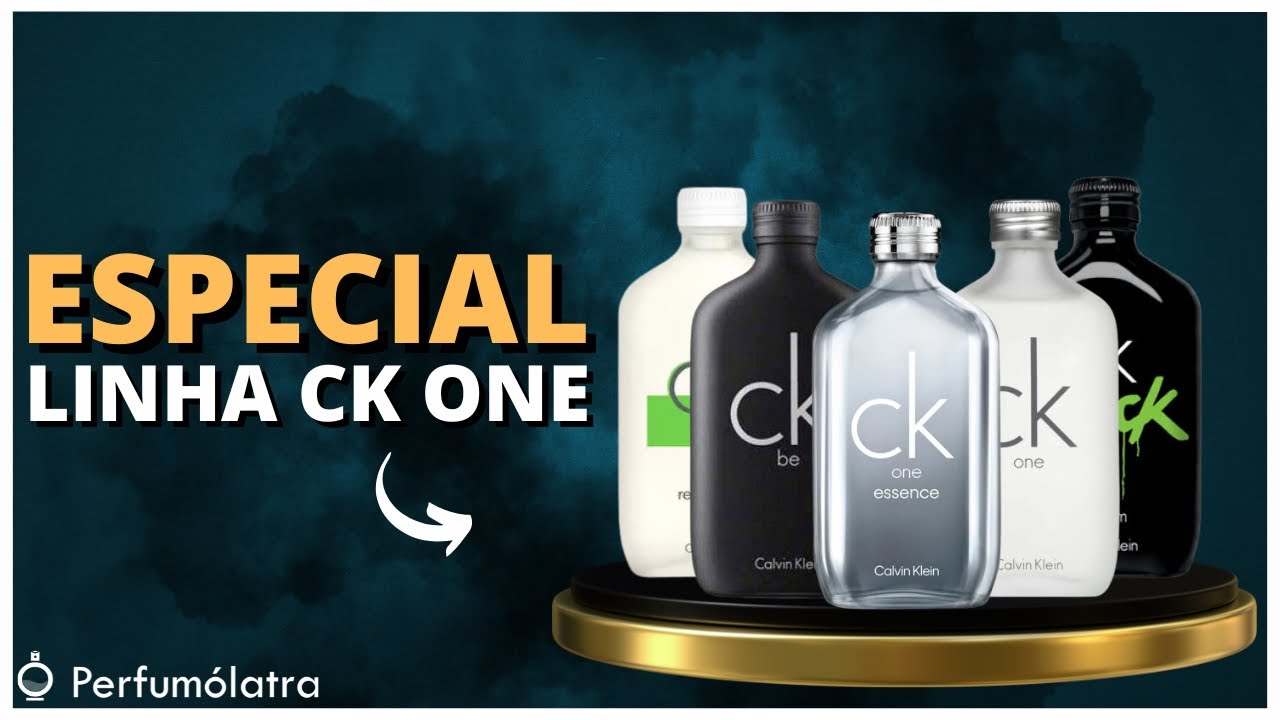 ESPECIAL LINHA DE PERFUMES CK ONE DE CALVIN KLEIN