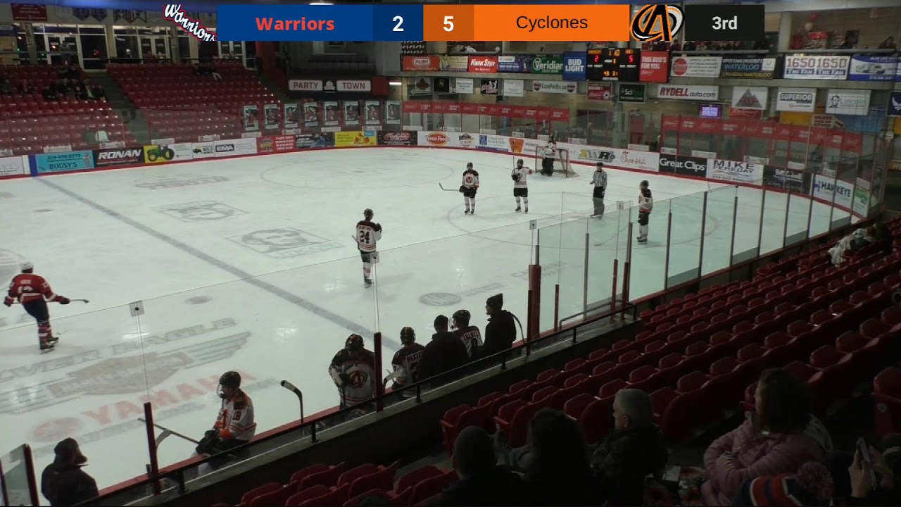 Warriors vs Cyclones Varsity