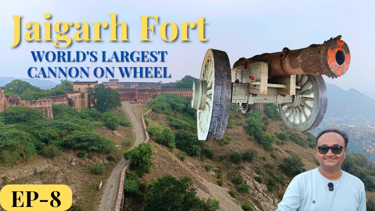 Jaigarh Fort Jaipur– History, World’s Largest Cannon & Secret Tunnels | Vishal Jani