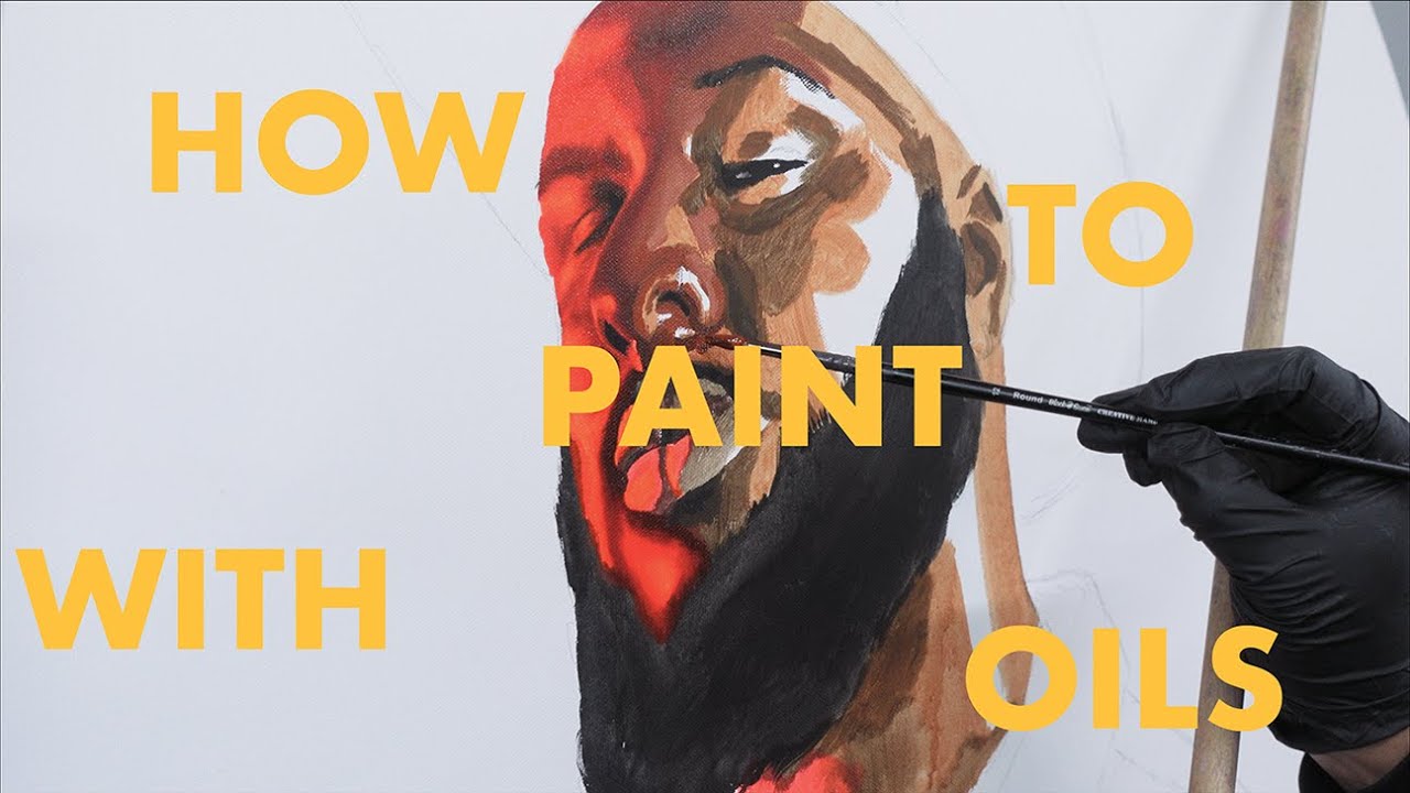FULL OIL PAINTING PROCESS | paint a portrait w/ me