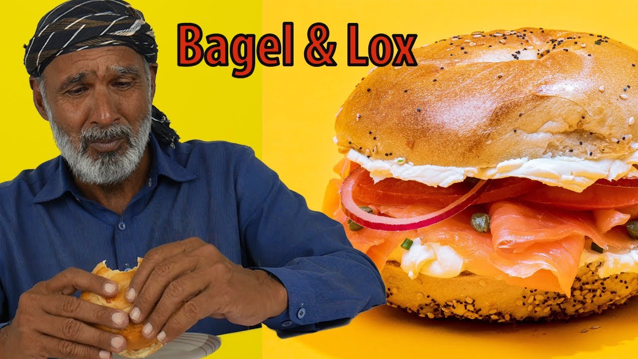 Tribal People Try Bagel and Lox for the First Time