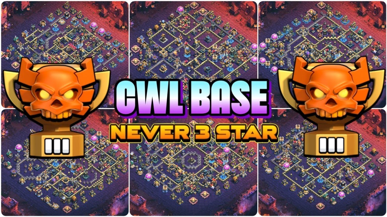 ТОП-10 баз для TH18 в CWL + войны с ссылками для копирования + повторы || База TH18 в CWL против ...