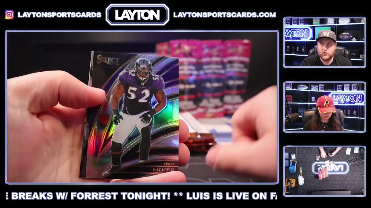 2025 Panini Select Football Hobby 6 Box Half Case Break #1   RANDOM TEAMS
