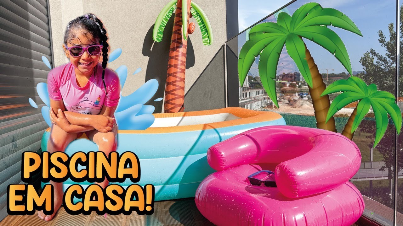 MONTEI UMA CLUBE PARTICULAR NA MINHA SACADA 🏠🏊‍♂️🌴