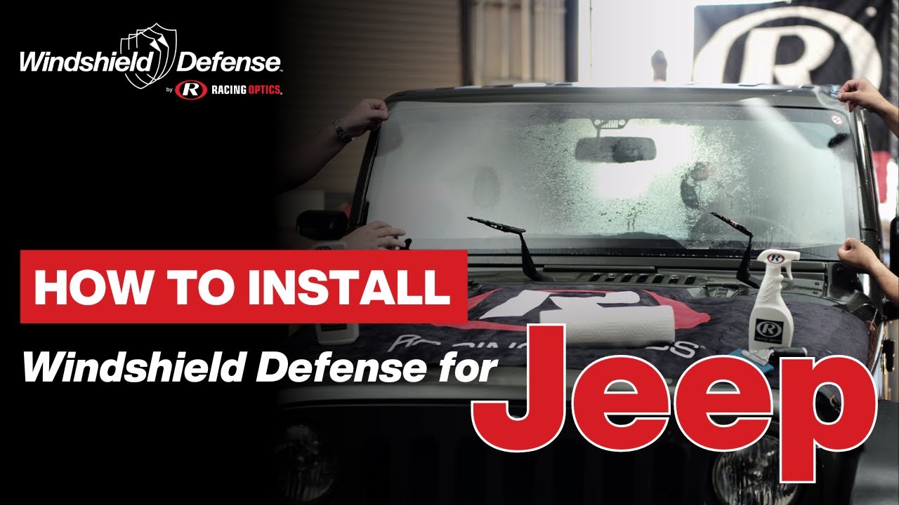 How to install Windshield Defense for Jeep