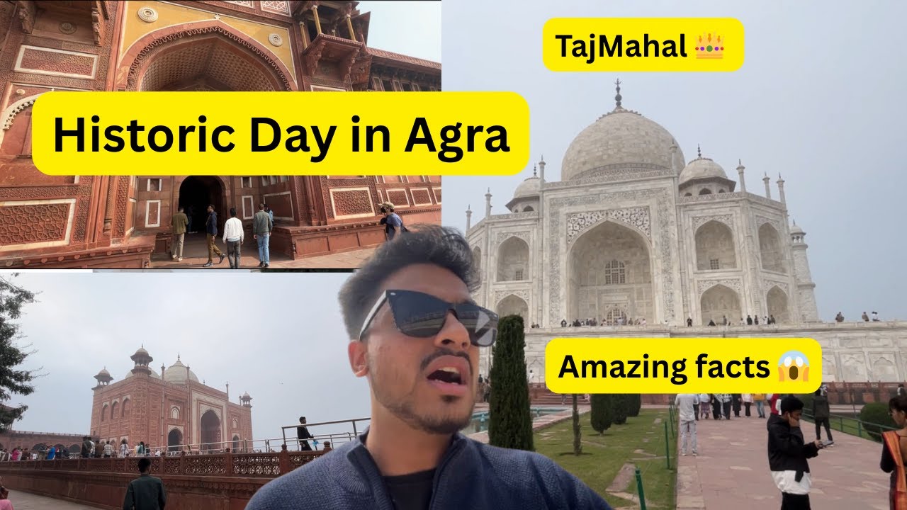 historic day in agra | exploring timeless beauty 🏛️