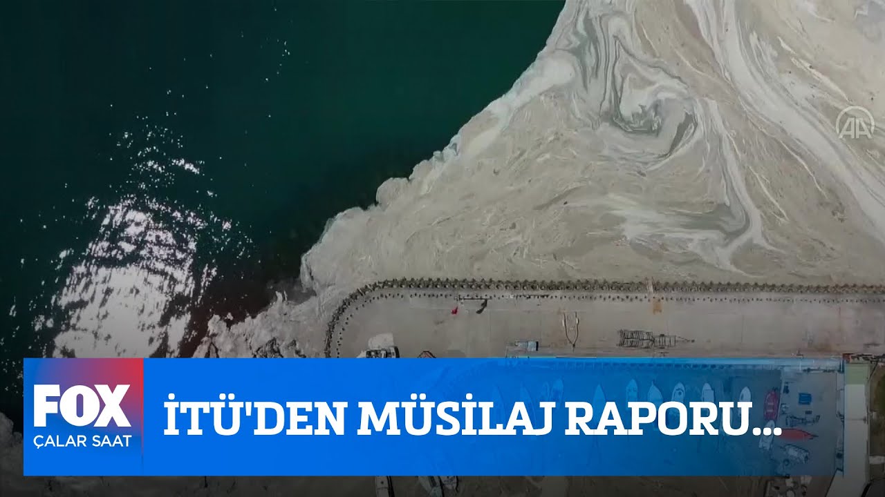 İTÜ'den müsilaj raporu... 23 Haziran 2021 Çalar Saat