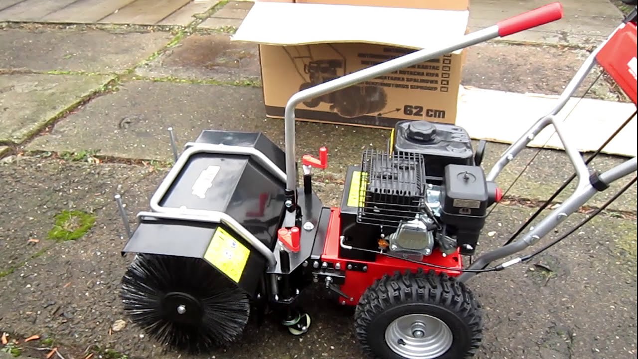 Hecht - 8616, 861C sněžná fréza a rotační katráč. Rozbalovačka. Unboxing.