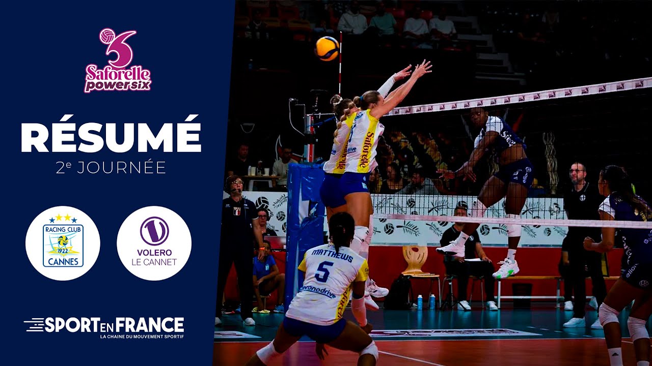 🏐 Le résumé de CANNES - LE CANNET (J2) | Saforelle Power 6 2024/25