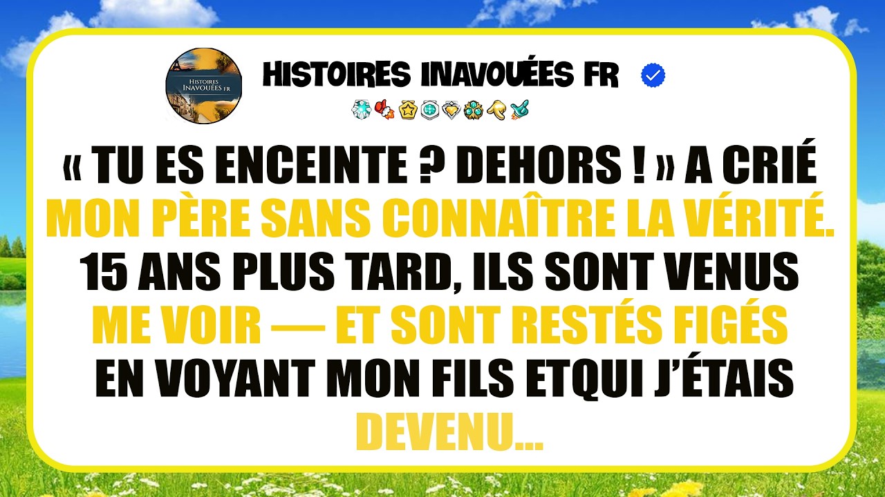 Mon Père M’a Mis À La Porte À Cause D’un Secret — 15 Ans Plus Tard, Ils Sont Venus Frapper À Ma ...
