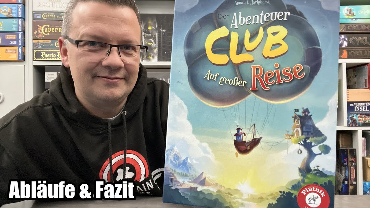 Der Abenteuer Club - Auf großer Reise (Piatnik) - spielerisch das Top Familienspiel kennen lernen!