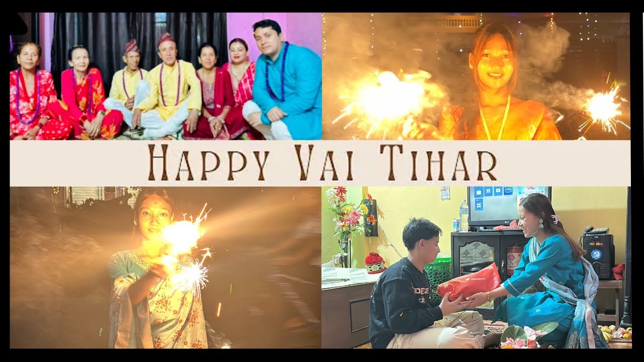 TIHAR 2082 VLOG | VAI TIKA CELEBRATION IN BHARATPUR | NEPALI FESTIVAL VLOG