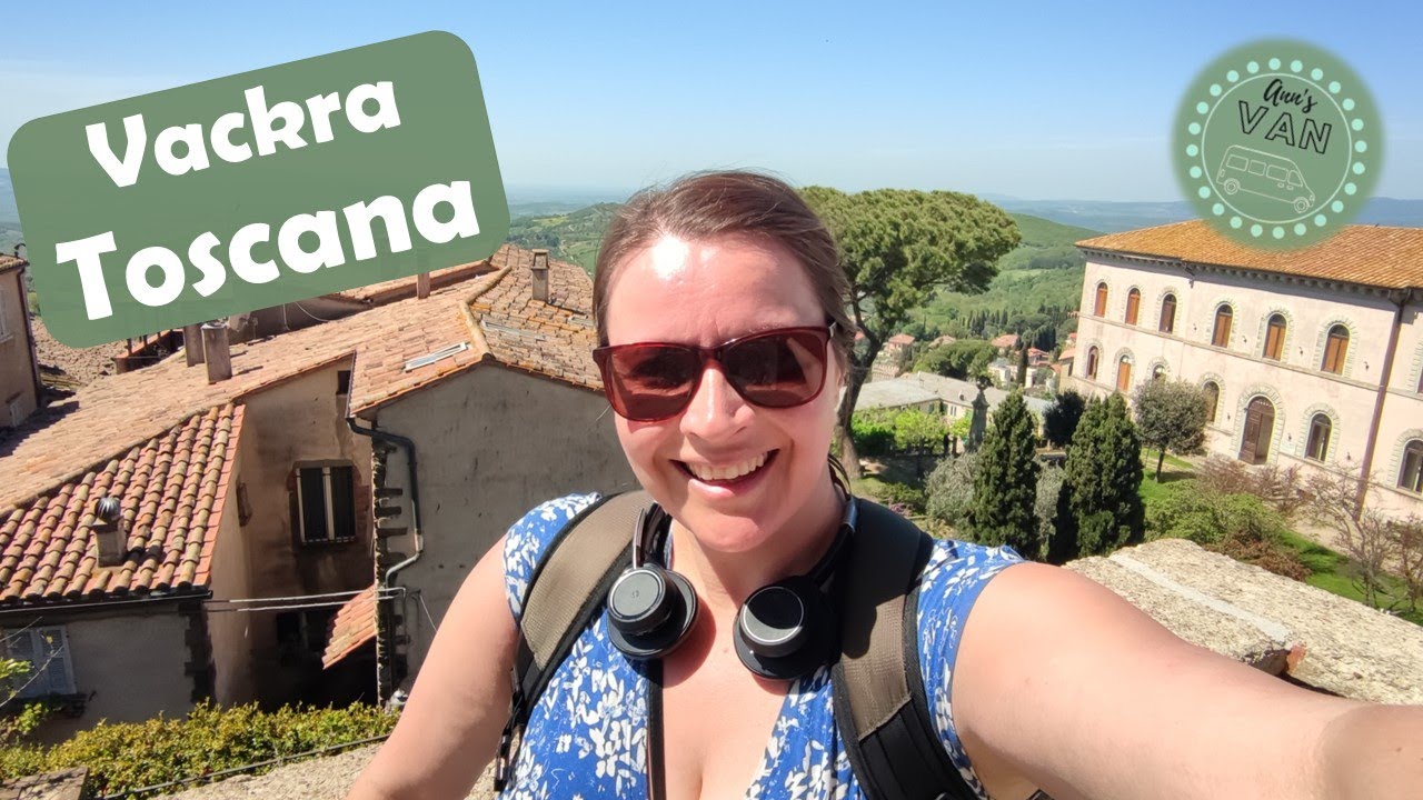 Resa ensam i van... Italien, Toscana! Europaresa Del 5