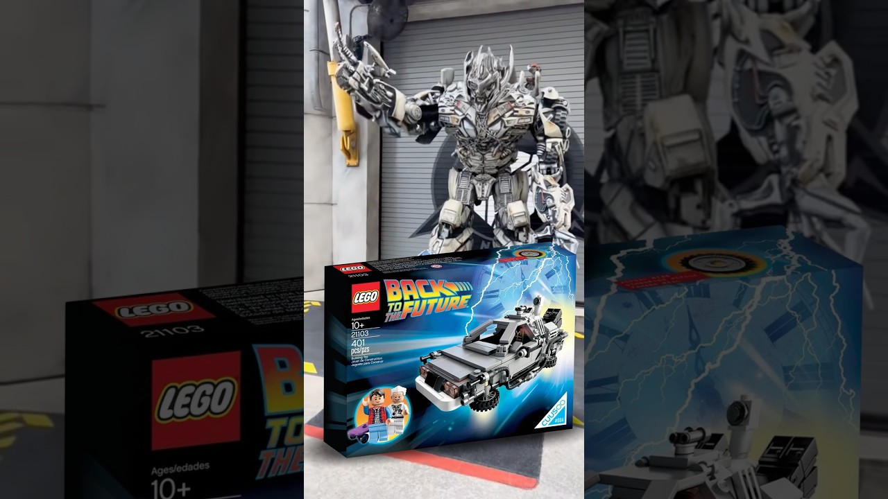 Мои душные претензии к январскому набору LEGO Speed Champions по фильму Назад в будущее