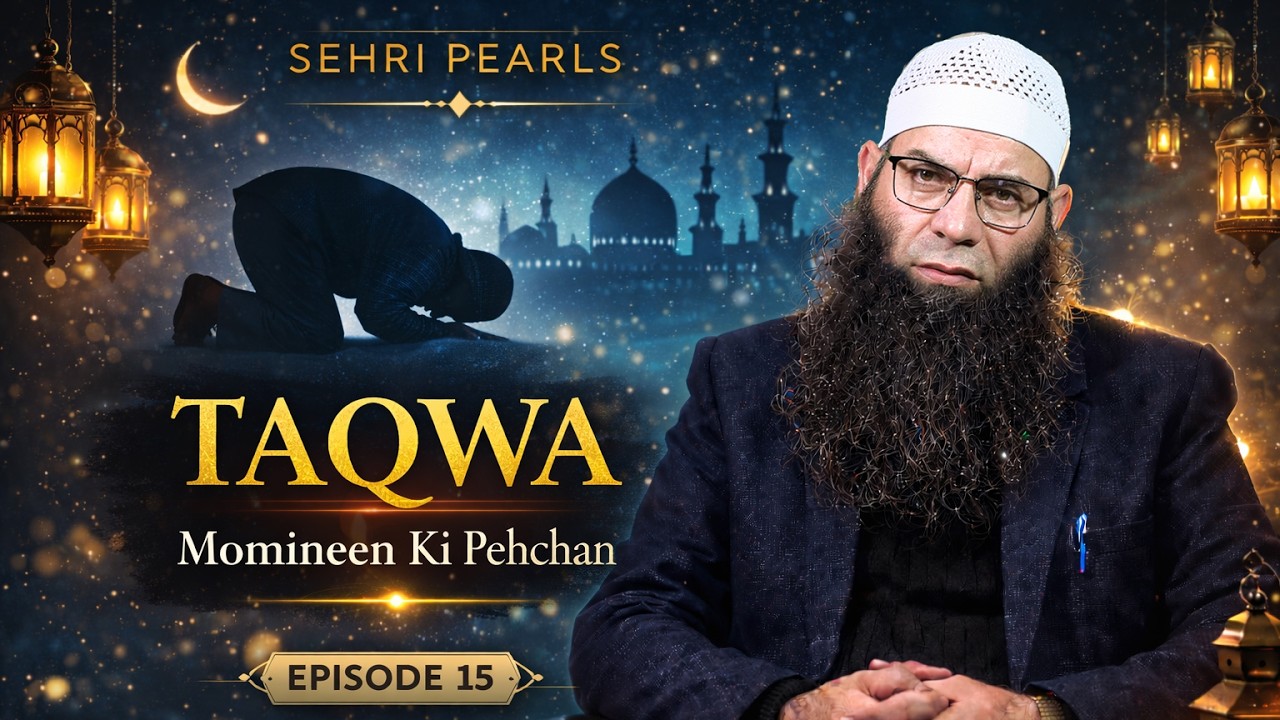 Sehri Pearls Ep. 15 | Taqwa: Moomin Ki Pehchaan || Shaykh Mushtaq Ahmad Veeri || Ramadan Series 2026