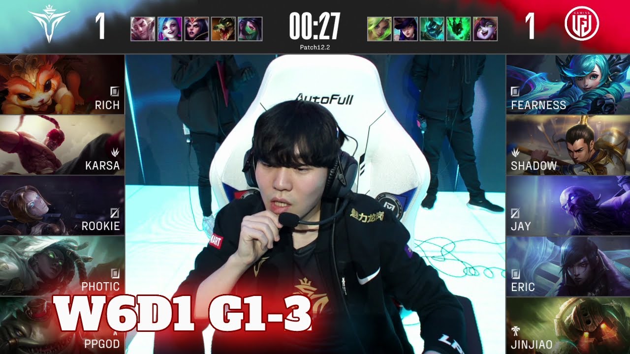 V5 vs LGD - Game 3 | Week 6 Day 1 LPL Spring 2022 | Victory Five vs LGD Gaming G3