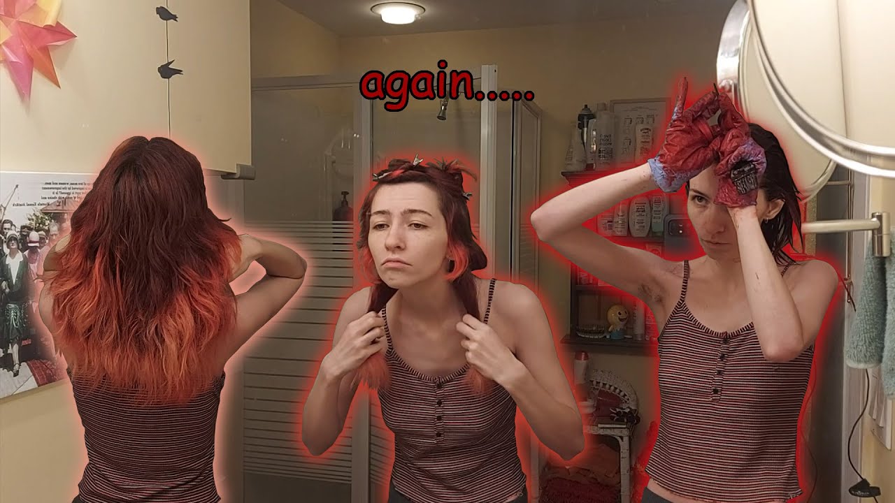 re-dyeing my hair