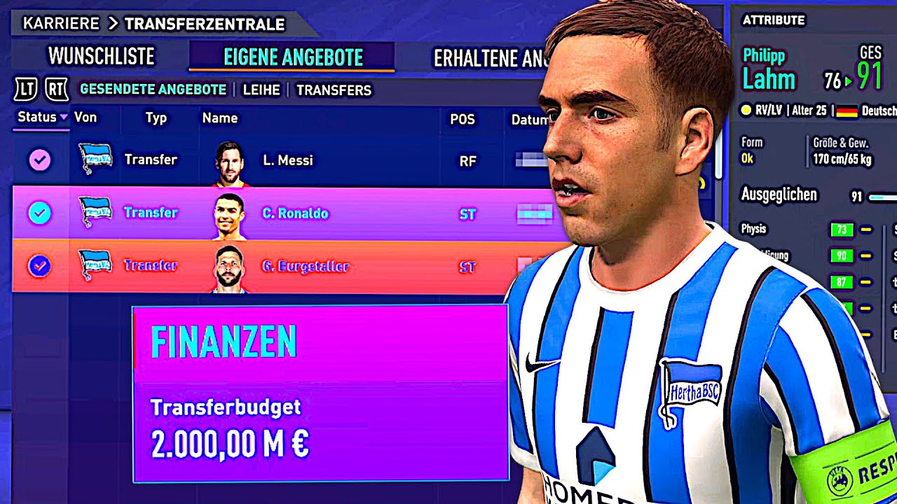 FIFA 21 : SPRINT TO GLORY ABER ICH CHEATE MIR ALLES WAS ICH WILL !!! 🤓😂 Hertha Cheat To Glory