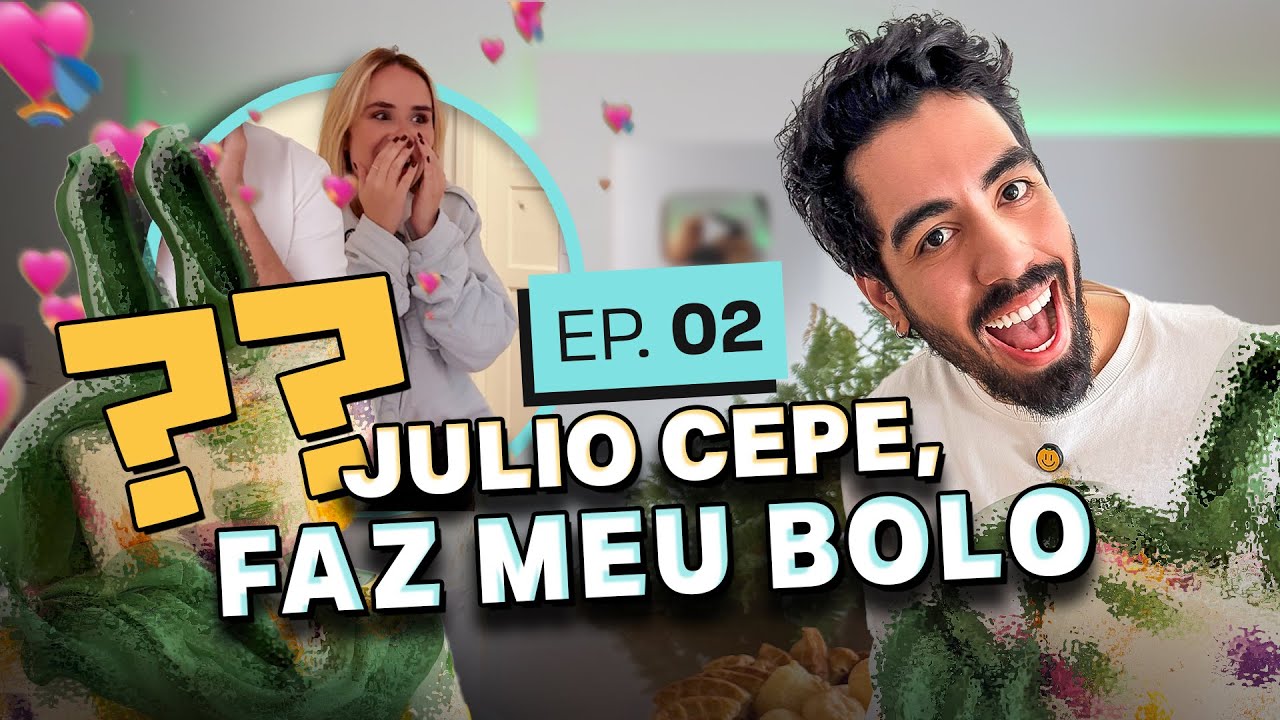 QUASE DESMORONOU! | Julio Cepe Faz Meu Bolo #2