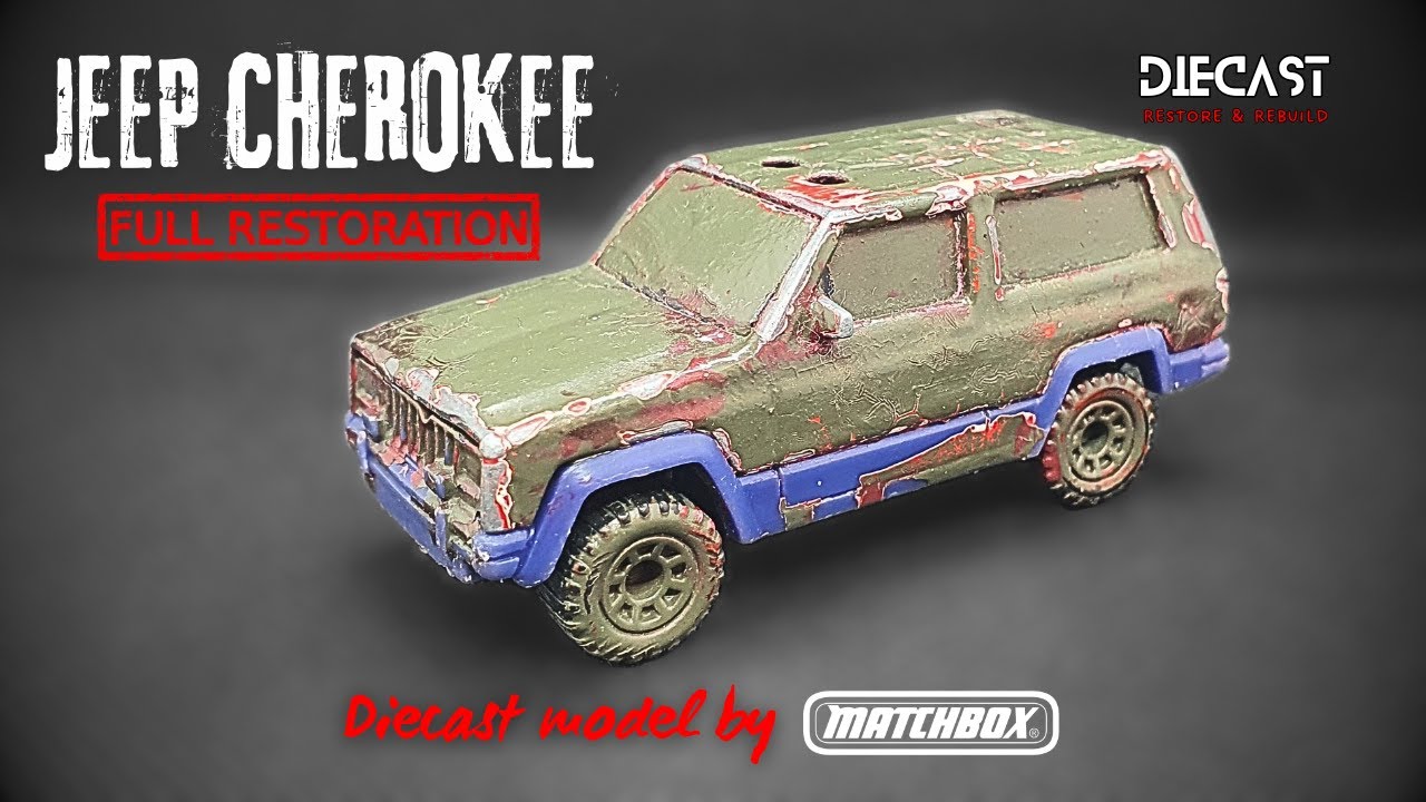 Jeep Cherokee ‐ Matchbox - Diecast Restore & Rebuild