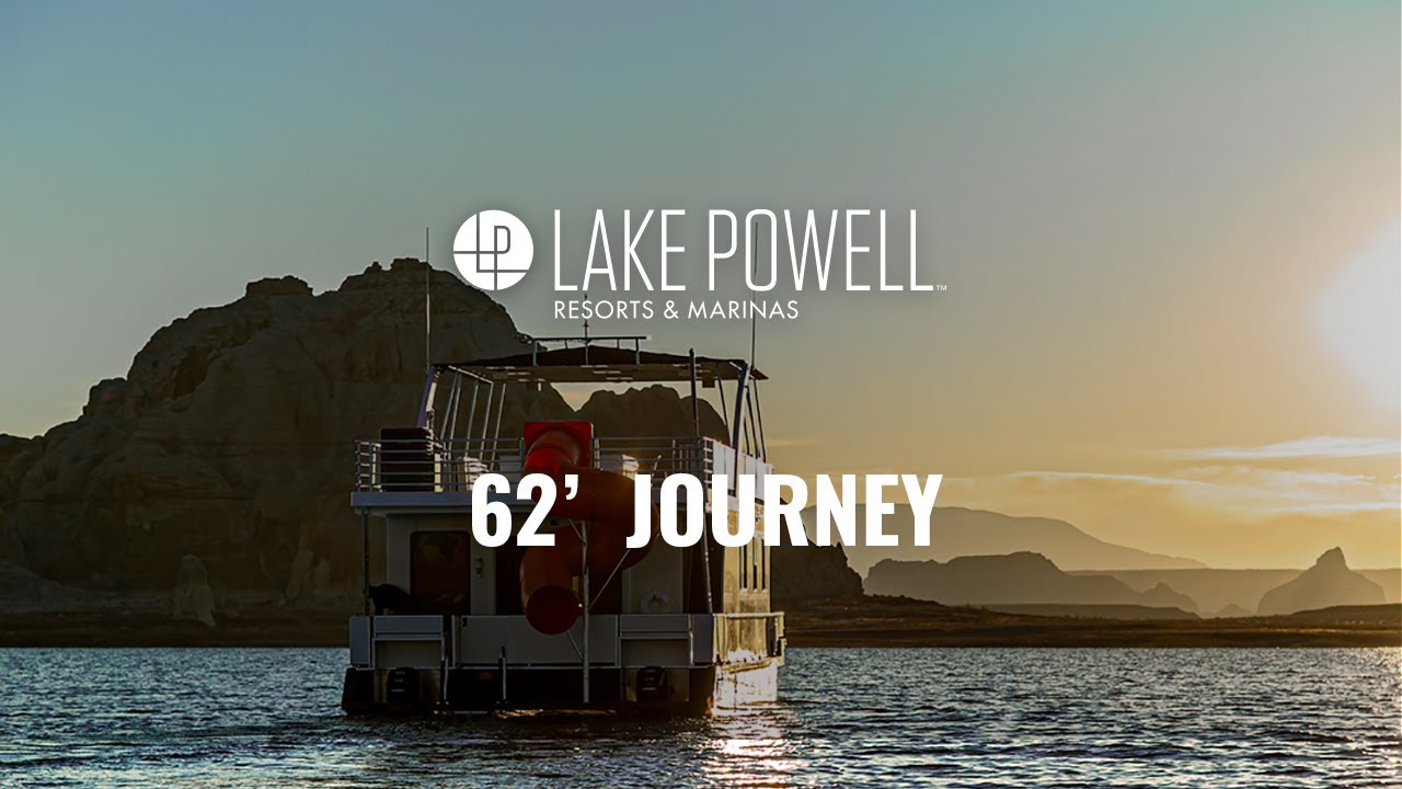 The 62' Journey Houseboat Operating Video| Lake Powell