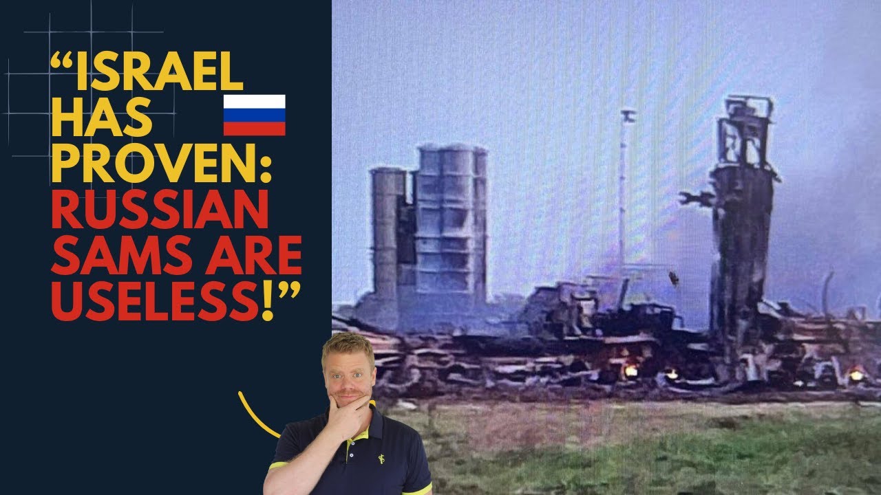 Israel has Proven: Russian Air Defense is USELESS