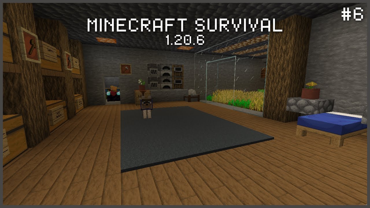 🌳 Minecraft Survival #6 - Wir verschönern unser Haus ''etwas''