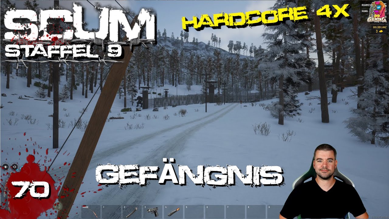 SCUM 📺 [70] Gehe direkt ins Gefängnis [ Hardcore V0.95 Staffel 9 Deutsch ]