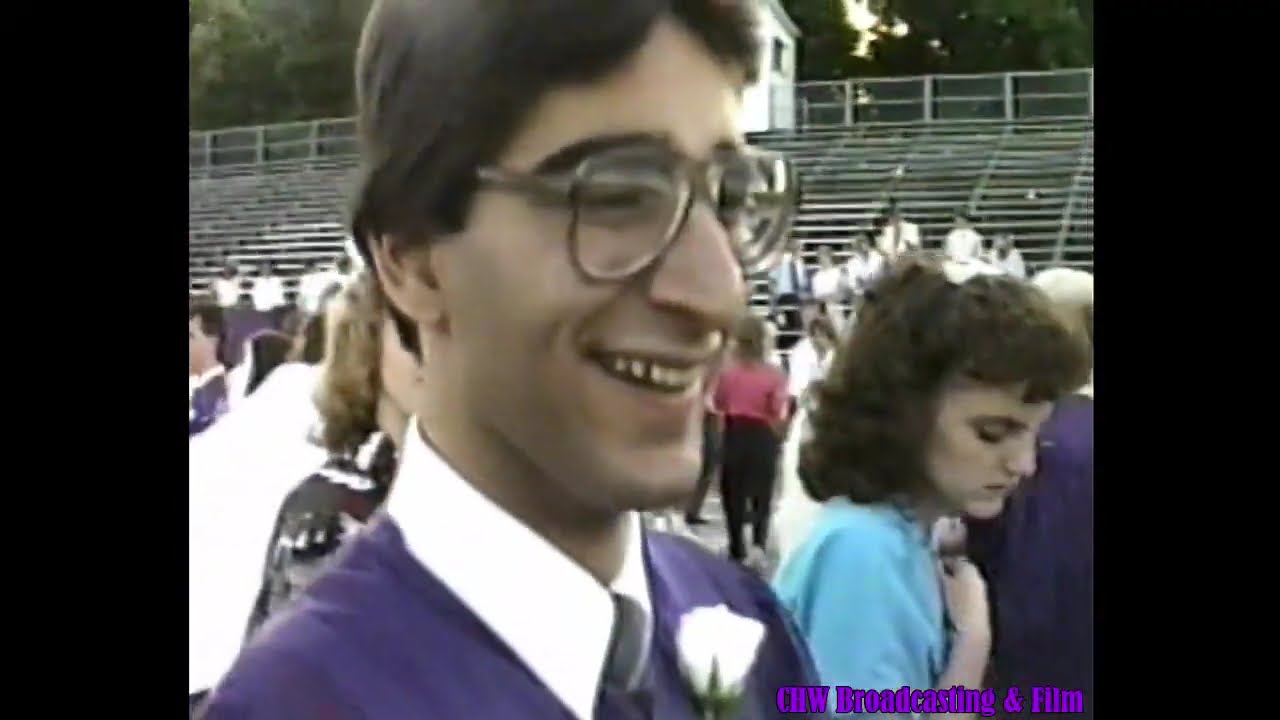 Cherry Hill West - Post-1986-87 Commencement Ceremony Footage