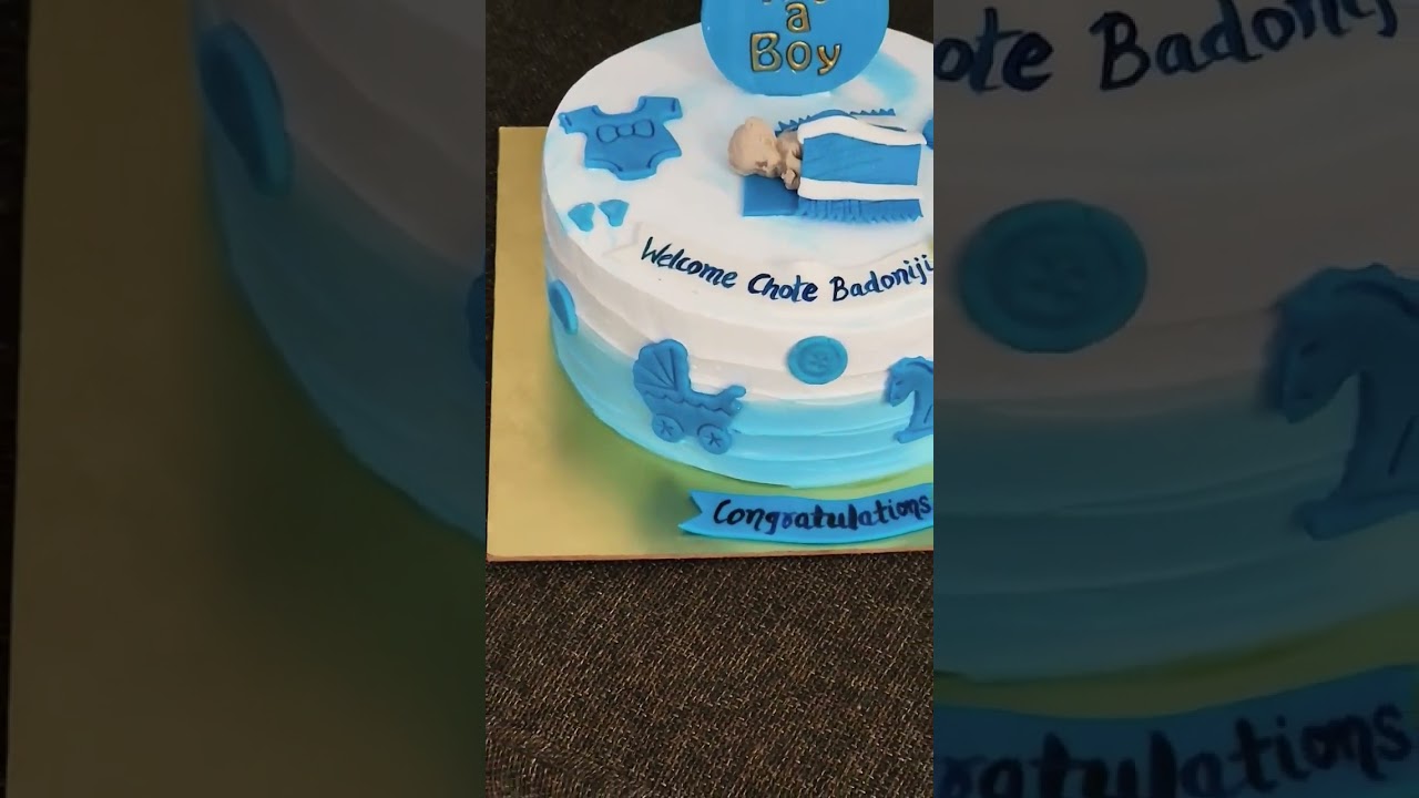 baby welcome cake 
