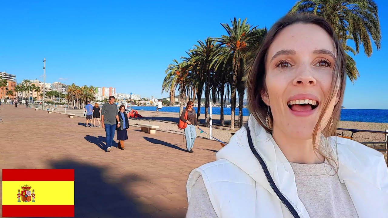 Playa de Villajoyosa - Os gustaría vivir AQUI? 🇪🇸 #emigraraespaña